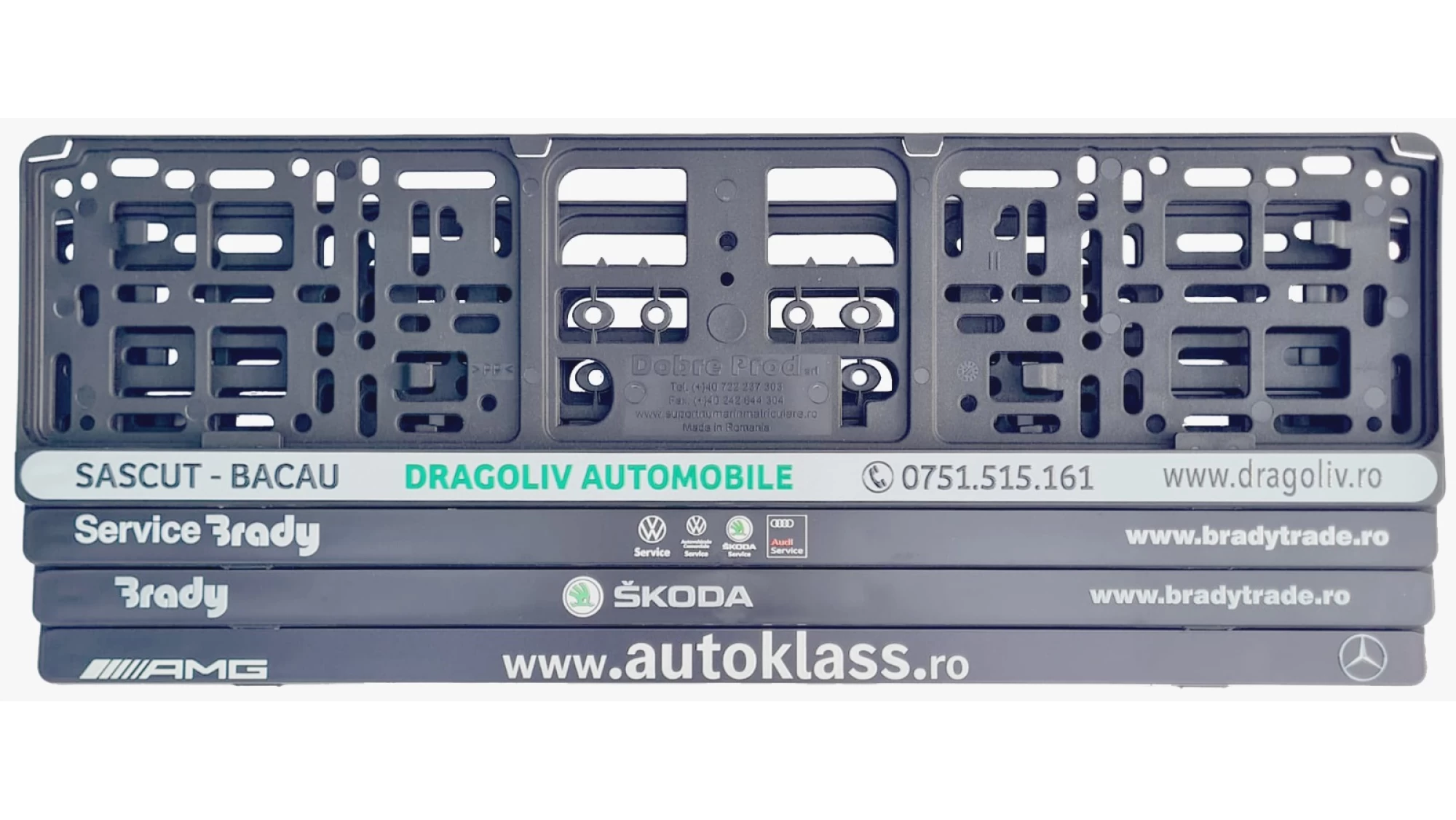 SUPORTI CU BAGHETA SI CLIPS PERSONALIZATI CU SCRIERE IN RELIEF